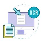 Optical Character Recognition Icon