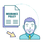 Certificates & Insurance Policies Tracking Icon
