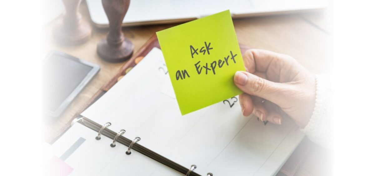 A note reading "ask an expert" regarding Compliance Management Software